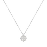 Колье из белого золота с бриллиантом Dress code. Артикул: 719203120201 - Ювелирный Дом SOVA Jewelry House