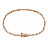 Браслет з червоного золота Dress Code з діамантами. Артикул: 421650120101 - Ювелирный Дом SOVA Jewelry House