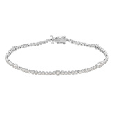 Браслет із білого золота з діамантами Dress code. Артикул: 421935520201 - Ювелирный Дом SOVA Jewelry House