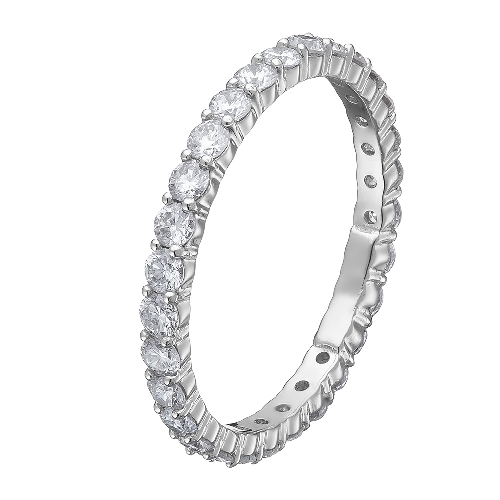 Кольцо из белого золота с бриллиантами Dress code. Артикул: 110610420201 - Ювелирный Дом SOVA Jewelry House 