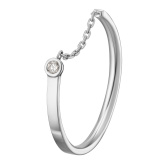 Кольцо из белого золота с бриллиантом Dress code. Артикул: 110899720201 - Ювелирный Дом SOVA Jewelry House 