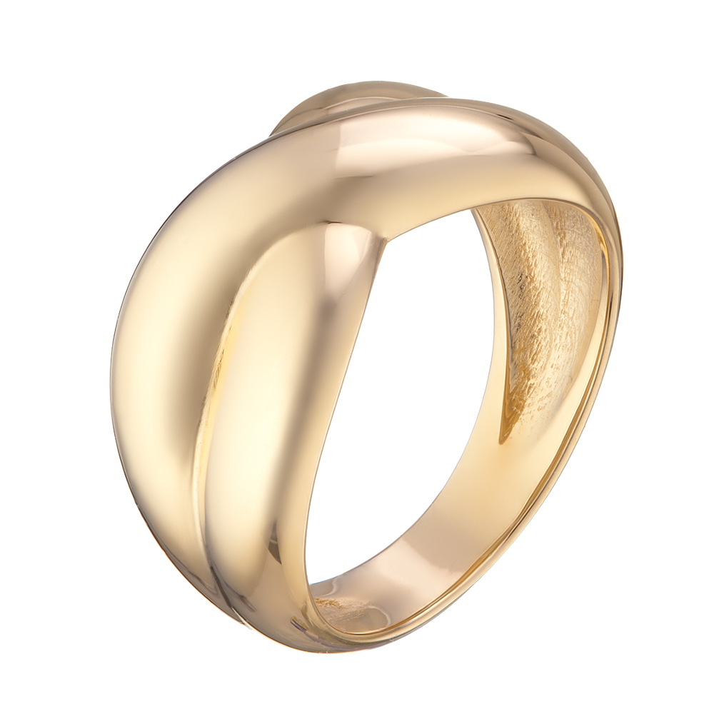 Кольцо из желтого золота Мегаполис. Артикул: 109139310301 - Ювелирный Дом SOVA Jewelry House 