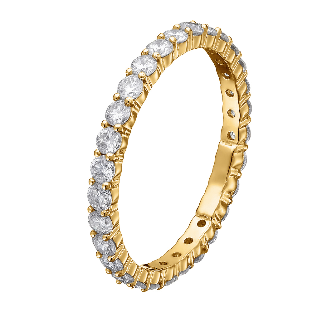 Кольцо из желтого золота с бриллиантами Dress code. Артикул: 110610420301 - Ювелирный Дом SOVA Jewelry House 