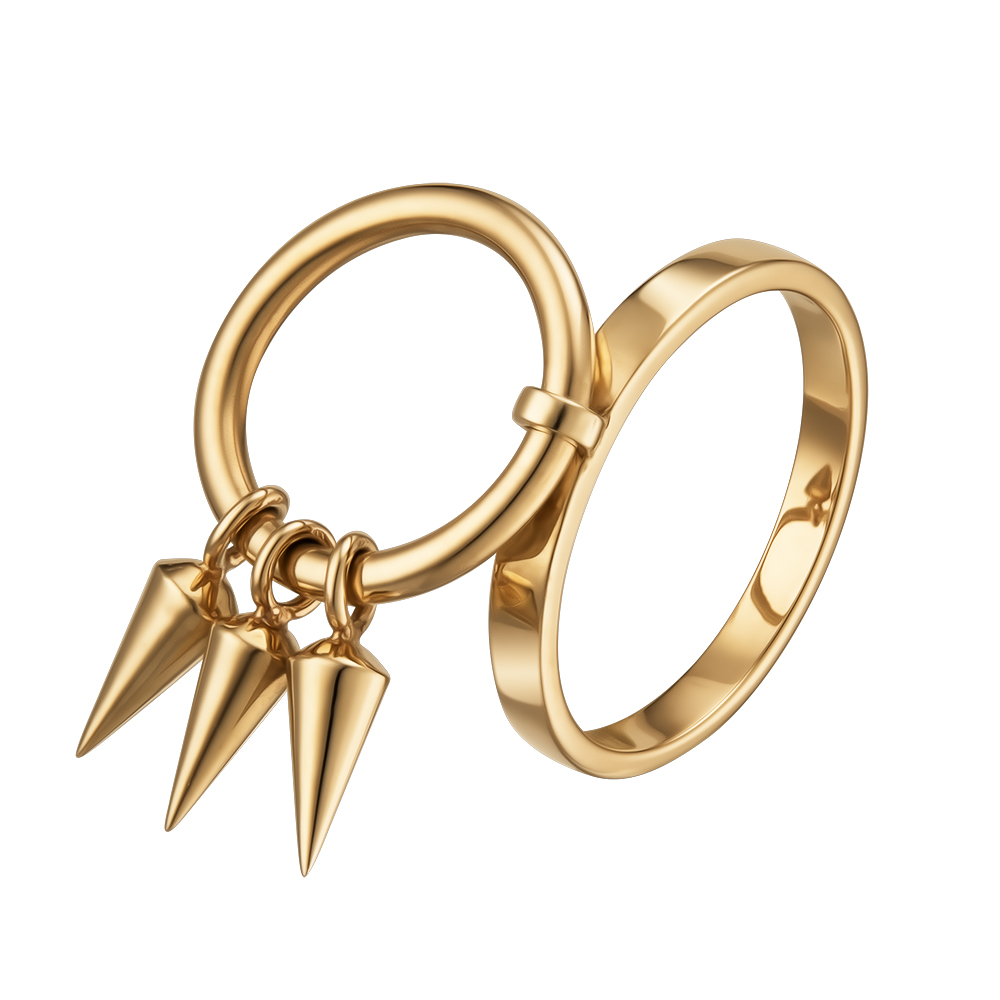 Кольцо из желтого золота The HARDKISS. Артикул: 100820810301 - Ювелирный Дом SOVA Jewelry House 