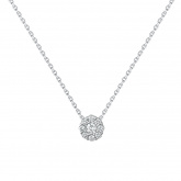 Колье из белого золота с бриллиантами Dress code. Артикул: 719196320201 - Ювелирный Дом SOVA Jewelry House