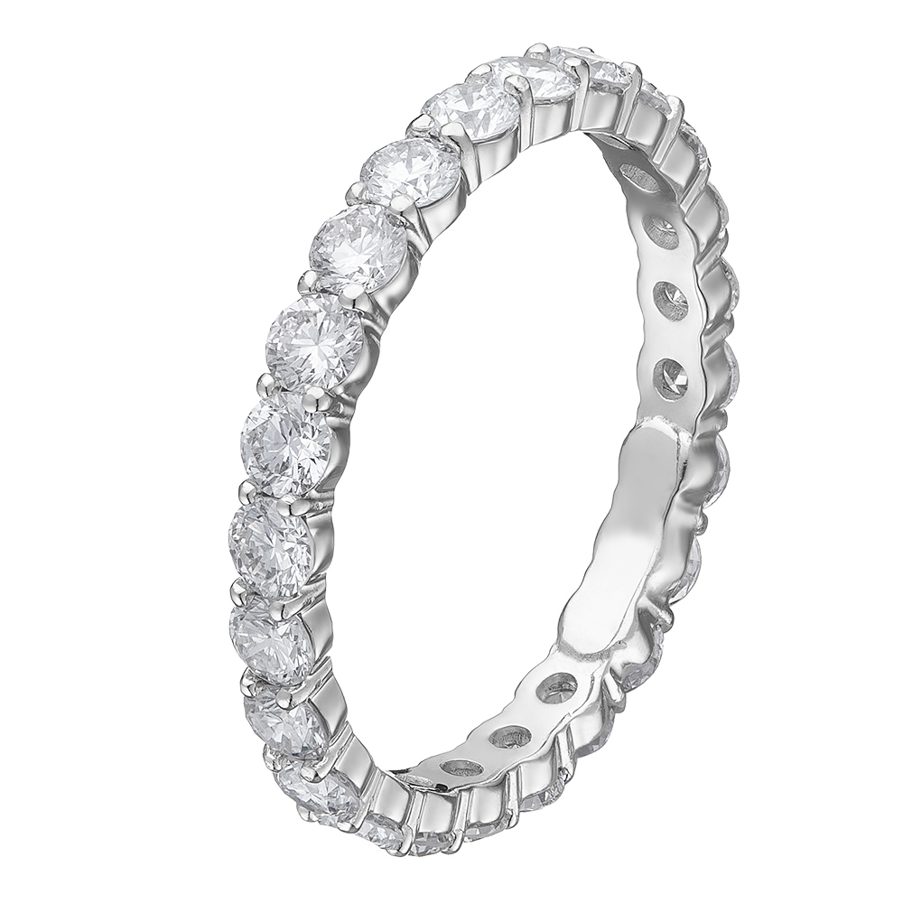 Кольцо из белого золота с бриллиантами Dress code. Артикул: 110610520201 - Ювелирный Дом SOVA Jewelry House 