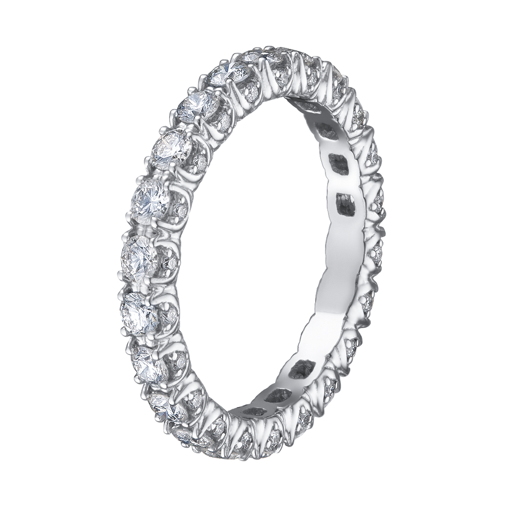 Кольцо из белого золота с бриллиантами Dress code. Артикул: 110717020201 - Ювелирный Дом SOVA Jewelry House 