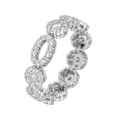 Кольцо из белого золота с бриллиантами Dress code. Артикул: 119196320201 - Ювелирный Дом SOVA Jewelry House 