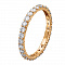 Кольцо из красного золота с бриллиантом Dress code. Артикул: 110610420101 - Ювелирный Дом SOVA Jewelry House 