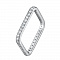 Кольцо из белого золота с бриллиантами Dress Code. Артикул: 110840020201 - Ювелирный Дом SOVA Jewelry House 