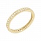 Кольцо из желтого золота с фианитами SOVA Classic. Артикул: 119033110301 - Ювелирный Дом SOVA Jewelry House 