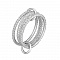 Кольцо из белого золота с бриллиантами Dress Code. Артикул: 110759120201 - Ювелирный Дом SOVA Jewelry House 
