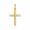 Крестик из желтого золота Всегда рядом. Артикул: 300840610301 - Ювелирный Дом SOVA Jewelry House