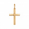 Крестик из красного золота Всегда рядом. Артикул: 300840610101 - Ювелирный Дом SOVA Jewelry House
