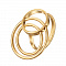 Кольцо из желтого золота Мегаполис. Артикул: 109191110301 - Ювелирный Дом SOVA Jewelry House 