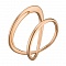 Кольцо из красного золота Миди. Артикул: 100578710101 - Ювелирный Дом SOVA Jewelry House 