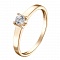 Кольцо из красного золота с бриллиантами SOVA Classic. Артикул: 119124320103 - Ювелирный Дом SOVA Jewelry House 