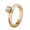 Кольцо из красного золота с бриллиантом Dress code. Артикул: 119103020101 - Ювелирный Дом SOVA Jewelry House 