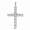 Крестик из белого золота с бриллиантами SOVA Classic. Артикул: 310407520202 - Ювелирный Дом SOVA Jewelry House