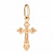 Крестик из красного золота SOVA Classic. Артикул: 300442110101 - Ювелирный Дом SOVA Jewelry House