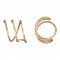 Серьги из красного золота Мегаполис. Артикул: 200532010101 - Ювелирный Дом SOVA Jewelry House