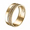 Кольцо из желтого золота с бриллиантом Dress code. Артикул: 110597120301 - Ювелирный Дом SOVA Jewelry House 