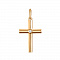 Крестик из красного золота с бриллиантами Всегда рядом. Артикул: 310839620101 - Ювелирный Дом SOVA Jewelry House