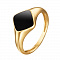 Кольцо из желтого золота с эмалью Savanna. Артикул: 119190410301 - Ювелирный Дом SOVA Jewelry House 
