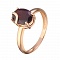 Кольцо из красного золота с гранатом SOVA Classic. Артикул: 119141110101 - Ювелирный Дом SOVA Jewelry House 