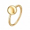 Кольцо из желтого золота Muse. Артикул: 100806410301 - Ювелирный Дом SOVA Jewelry House 
