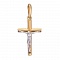 Крестик из желтого золота Всегда Рядом. Артикул: 300563913201 - Ювелирный Дом SOVA Jewelry House